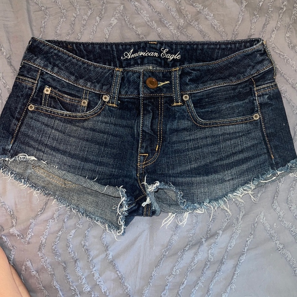 American Eagle Low Rise Jean Shorts